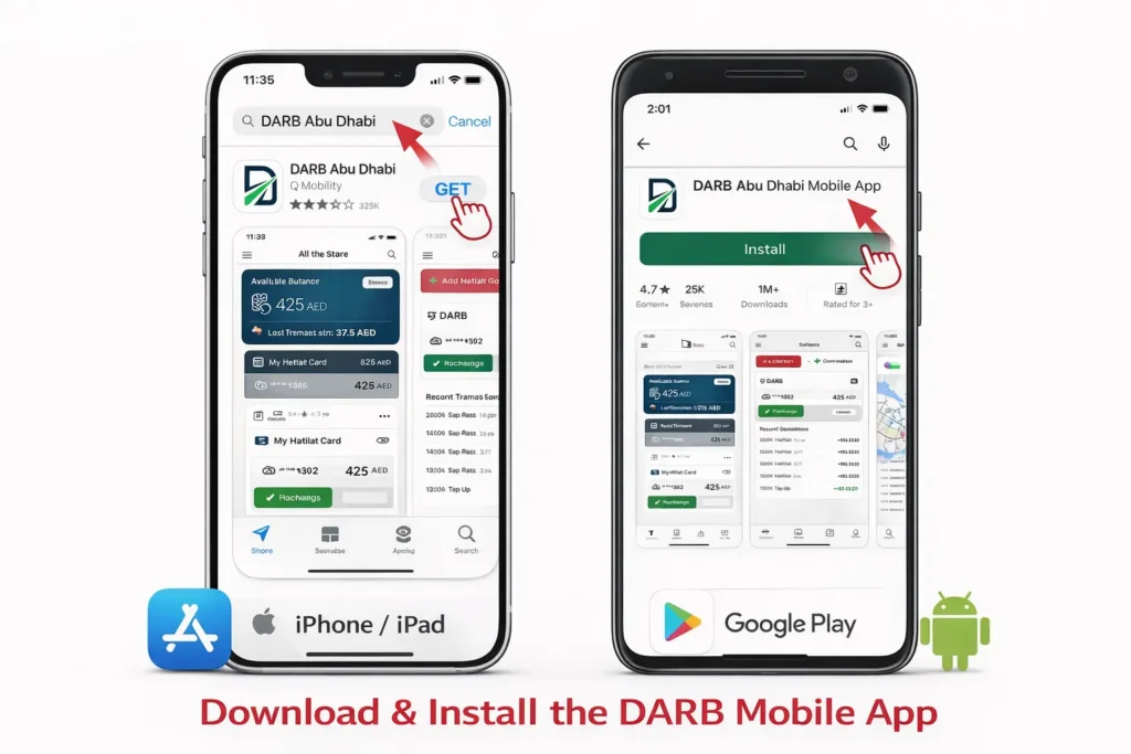 Download and Install the DARB App