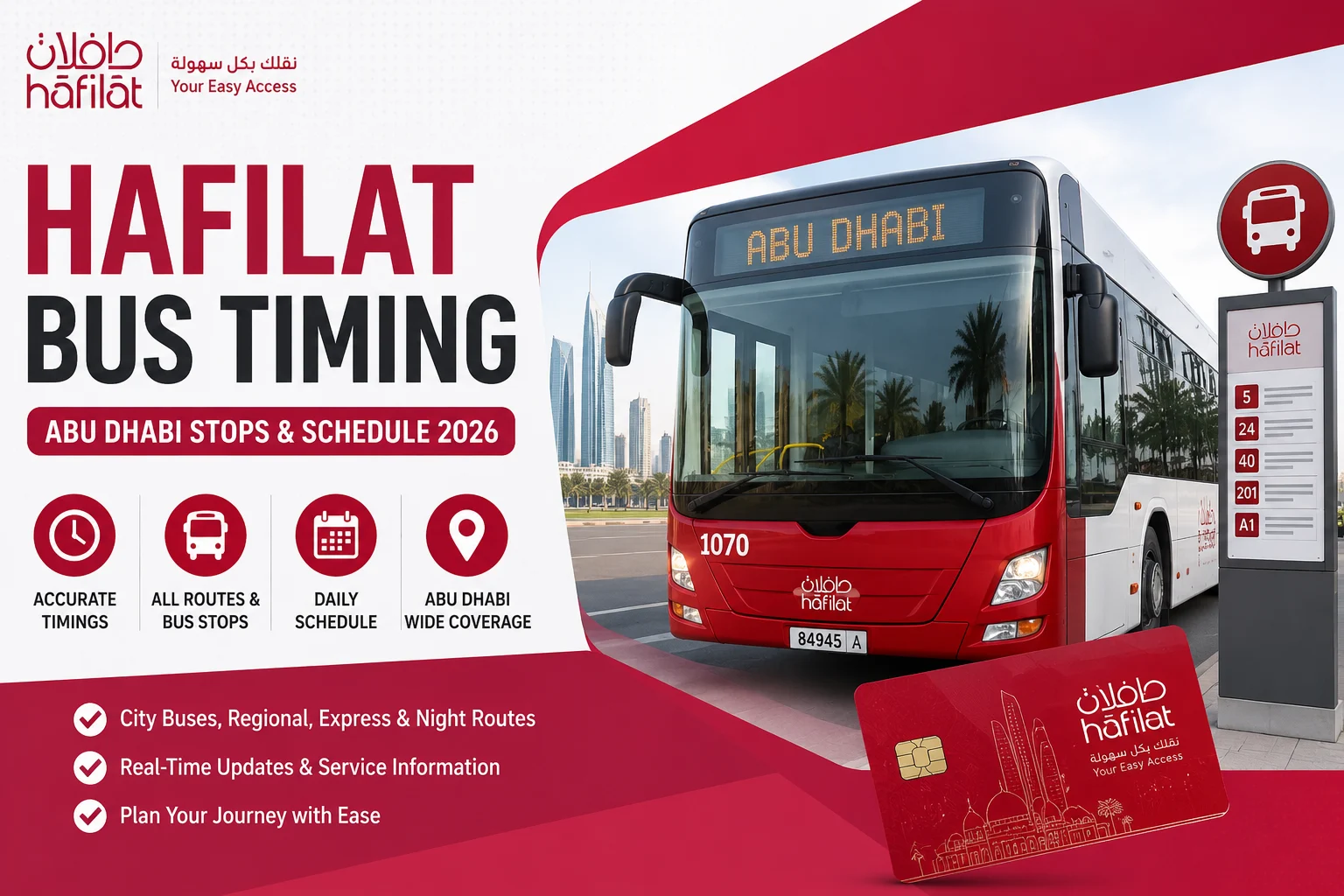 Hafilat Bus Schedule - Timings & Abu Dhabi Stops